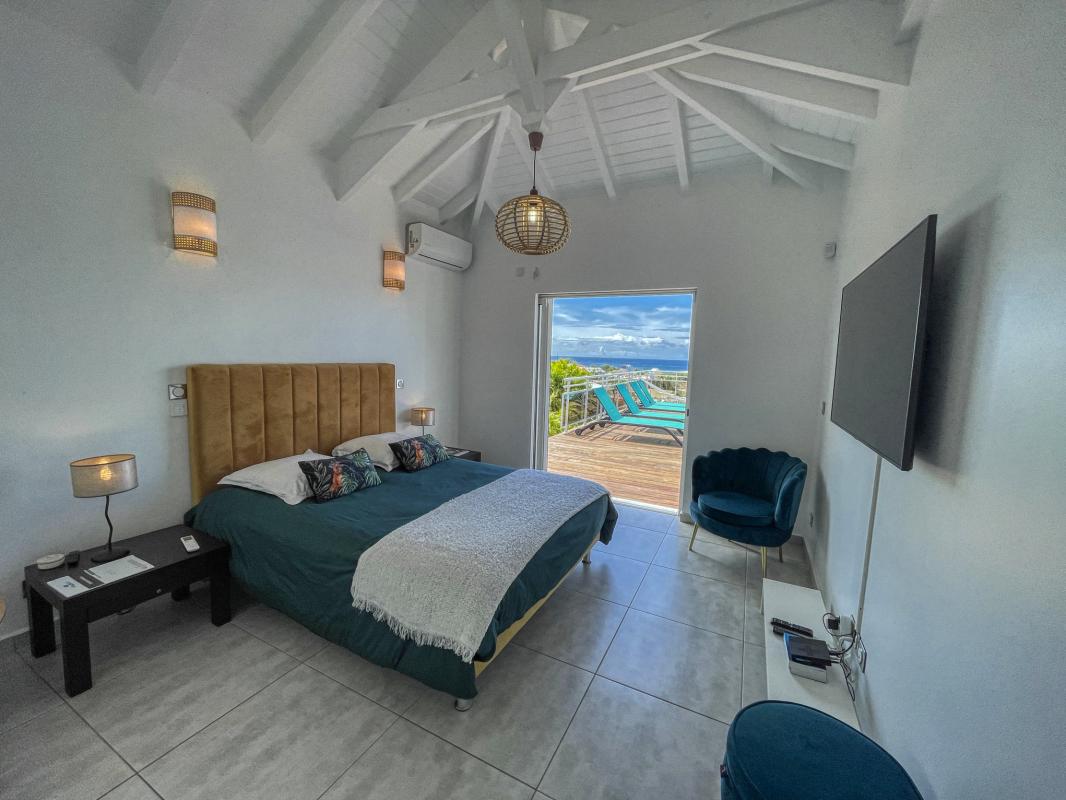 Villa vue mer exceptionnelle à Saint François Guadeloupe-Suite parentale-22